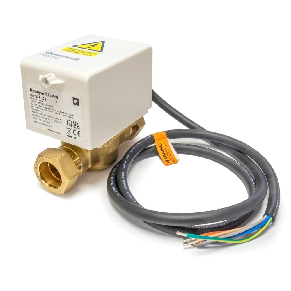 Honeywell 4023PH22/U 22mm 2 Port Zone Valve 5 Wire Valve : Amazon