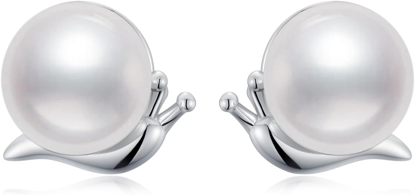 Cute Ladybug/Dragonfly/Spider/Snails Tiny Stud Earrings 925 Sterling Silver Insect Stud Earrings Jewelry Gifts for Women