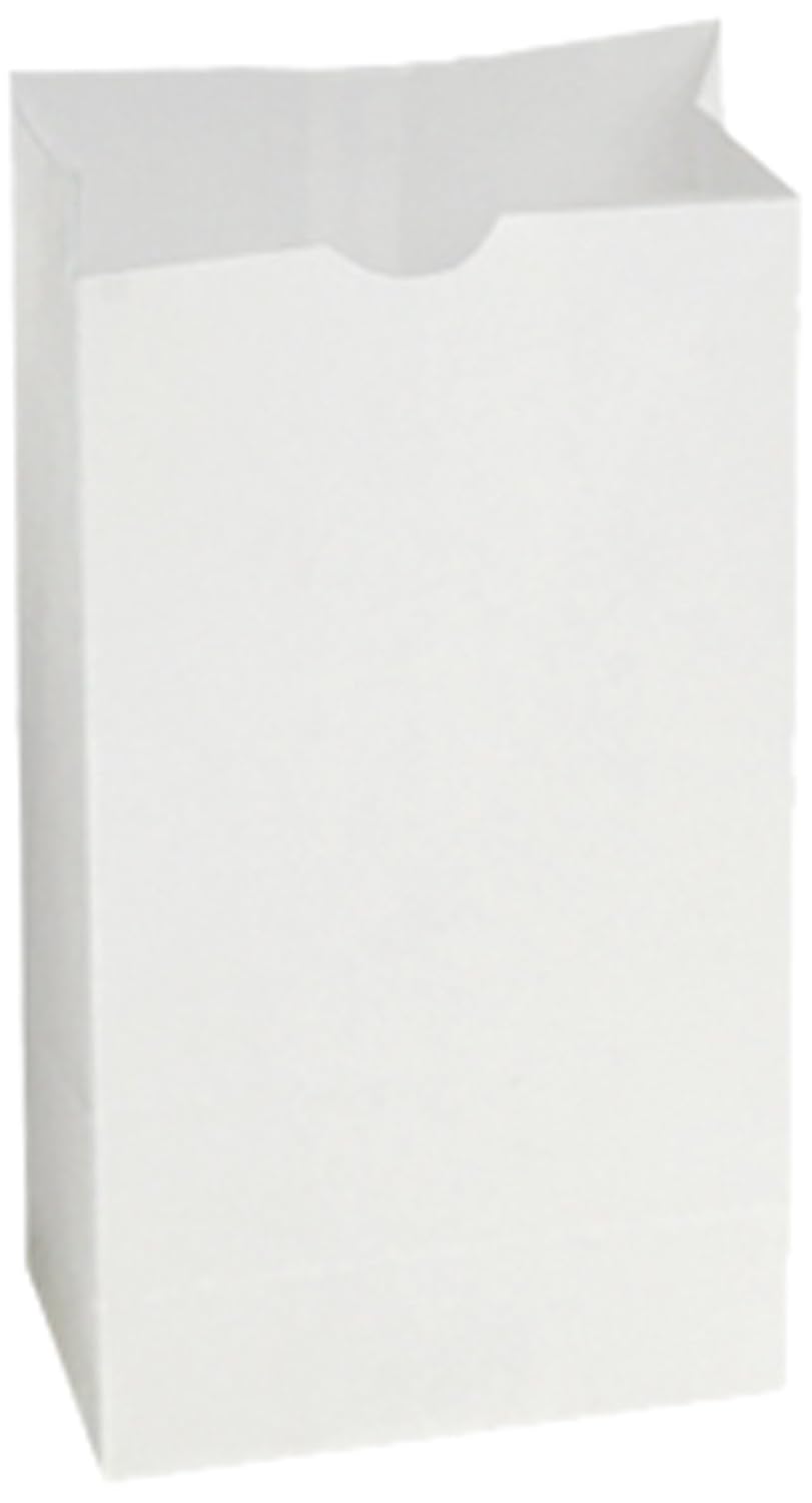 Bagcraft 300294 SOS Bakery Bag Dubl Wax®, 5w x 3 1/8d x 9 11/16h, White (Case of 1000)