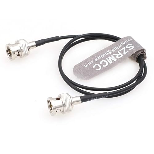 Miniatura 2 de SZRMCC Cable de video SDI BNC a BNC macho 3G HD SDI Cable RG174 75ohm Slim Flex Coaxial Cable RF para cámaras ARRI RED Blackmagic Atomos SmallHD