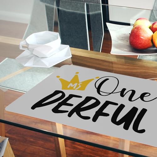 Sets de table imperméables en liège pour protéger votre nappe des taches