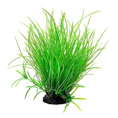 Uotyle Artificial Plastic Plant Decoration Long Leaf Grass Fish Tank Decor Aquarium Plants Ornament Green