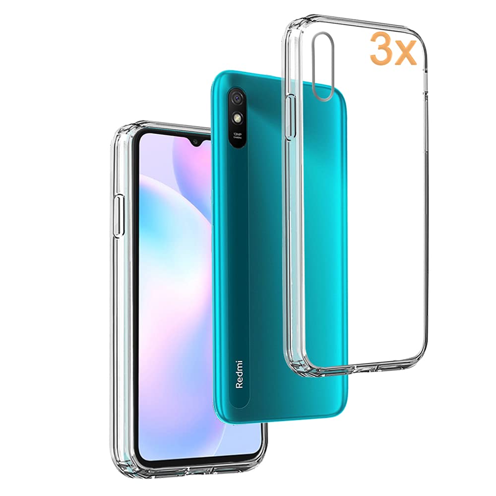 Fantastica Protezione Per Schermo In Vetro Temperato Per Xiaomi Redmi 9a 9at Full 3d Nera