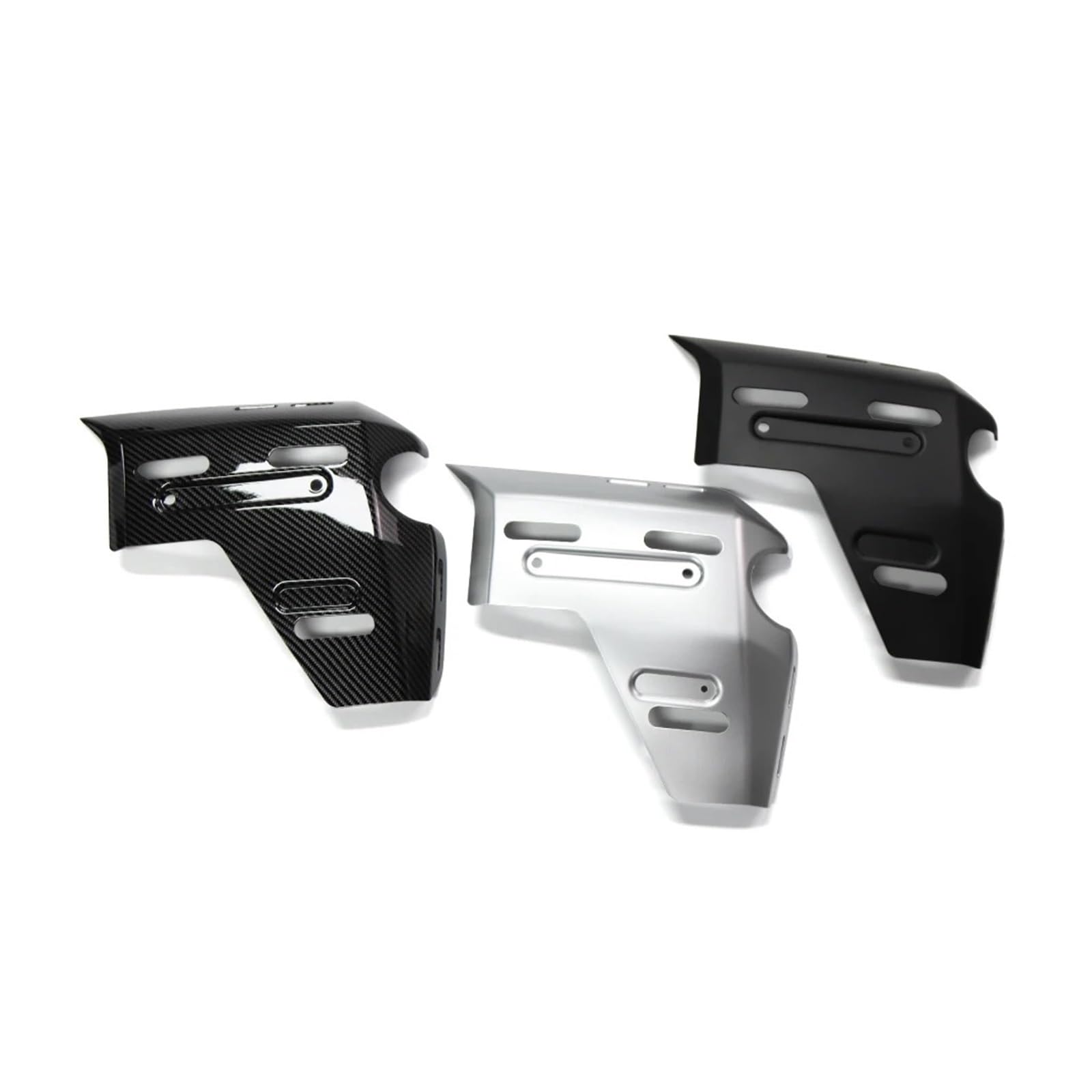 Moto Spoiler Aileron Aérodynamique pour BMW R1300GS ADV R1300 GS R 1300 GS pour Adventure 2025 2024 Garniture Radiateur Cadre Couvercles Carénage Modifié Accessoires(Carbon Fiber Pattern)