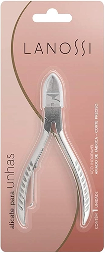 Alicate em Aço Para Unhas, Lanossi Beauty & Care.