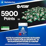 PlayStation Store Guthaben für FC 26 Ultimate Team - 5900 FC Points - PS4/PS5 Download Code - deutsches Konto
