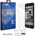 iPhone 6S Screen Protector Glass , TOZO [0.2mm] Ultrathin Premium Tempered Glass [3D Touch Compatible] 9H Hardness 2.5D Edge [Super Clear] Screen 0.15mm