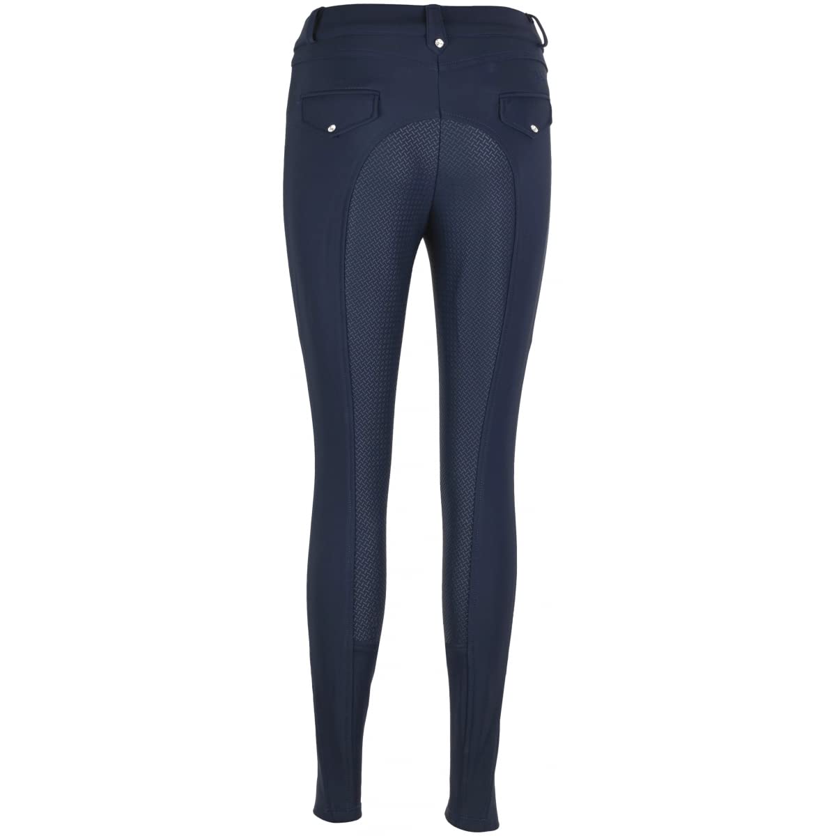 Lazura - Damen Winter Reithose Tatjana – Gr. 34-46 | Vollbesatz aus Silikon – Reiterhose mit 2 seitlichen Handytaschen – Vollbesatzreithose – Reitbekleidung
