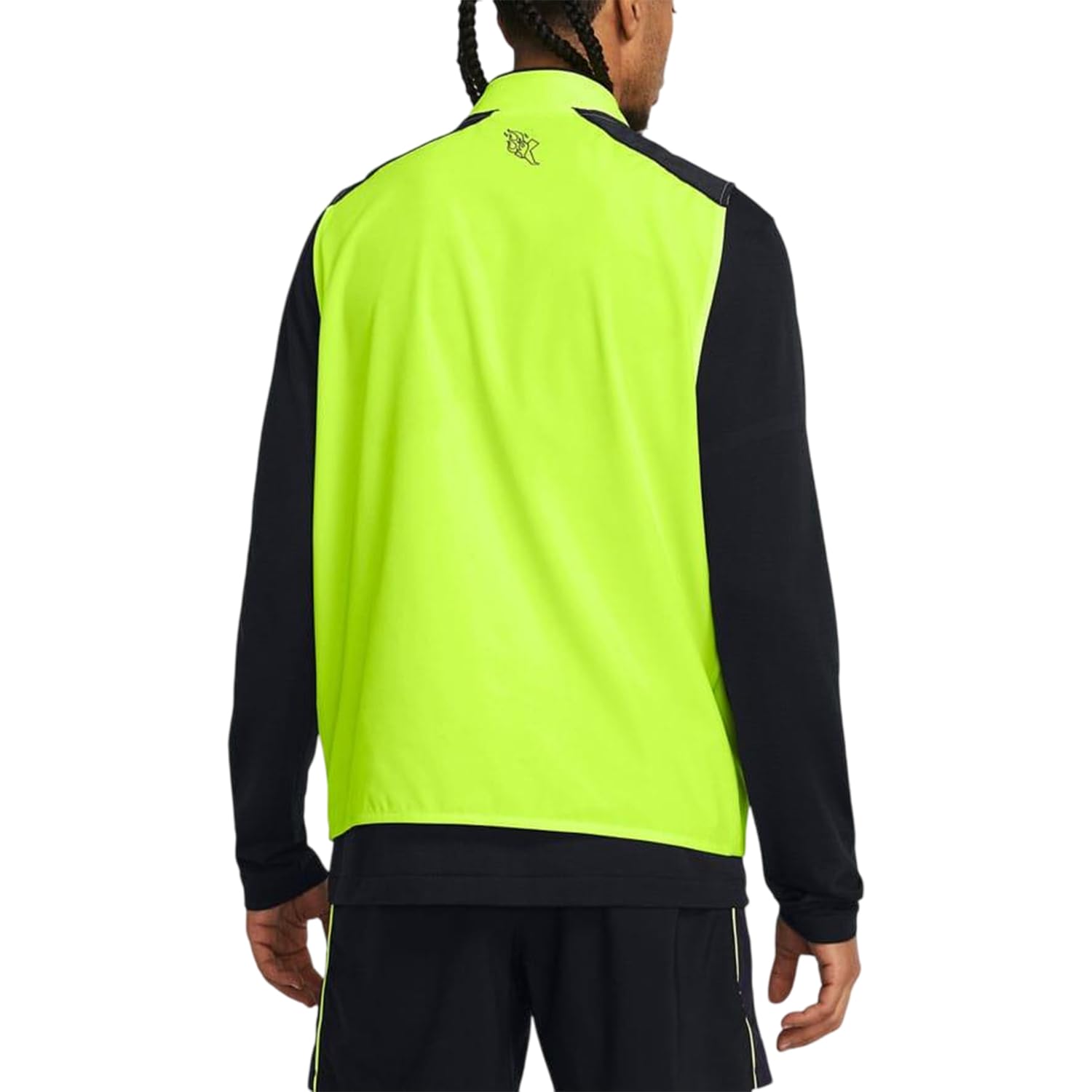 Under Armour Herren Run Everywhere Vest Laufbekleidung Laufweste High Vis Yellow 731/Midnight Navy 410/White 100 - Neongelb S