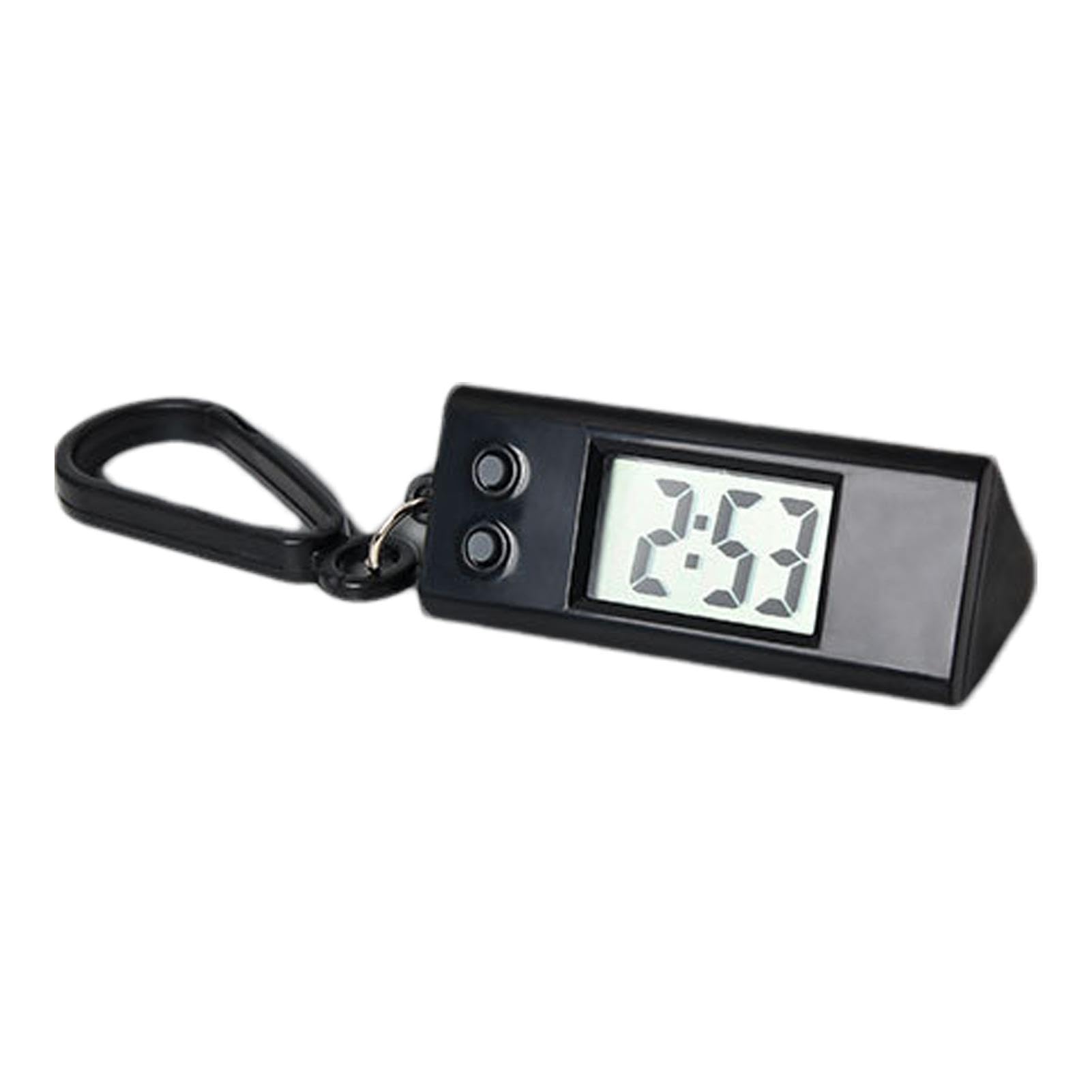 Llavero con Reloj Digital,Reloj con Llavero, Reloj electrónico pequeño con Pantalla Digital Grande, Colgante de Reloj, Llavero preciso, Llavero silencioso y pequeño para Estudiantes