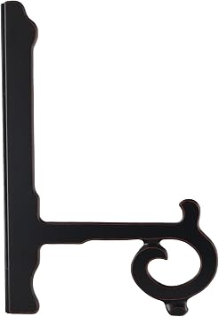 Oriental Matte Black Plate Stand 14H