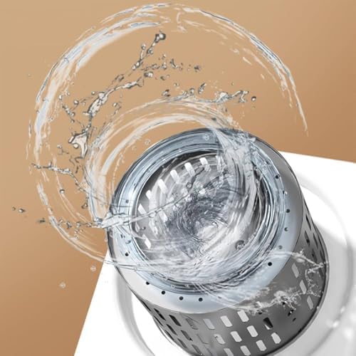 Mini Washer and Dryer Combo ，Portable 2-in-1 Laundry System with Stainless Steel Inner Tub, Water Filter for Clothes