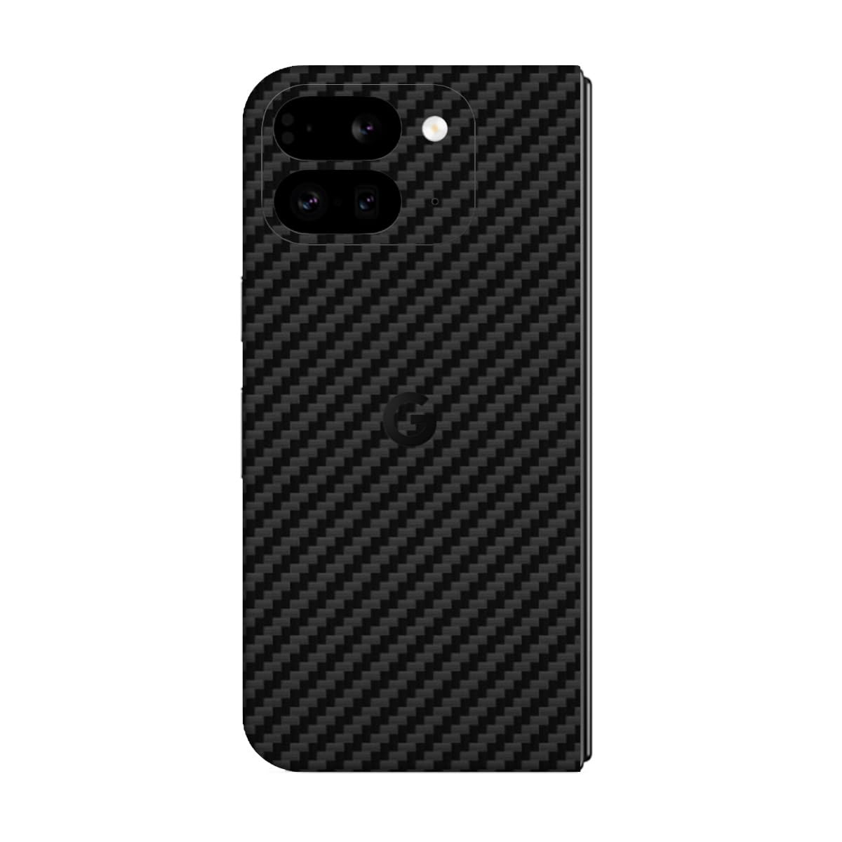 SopiGuard Sticker Skin for Google Pixel 9 Pro Fold Full Body Wrap Precision Edge-to-Edge (Carbon Black)