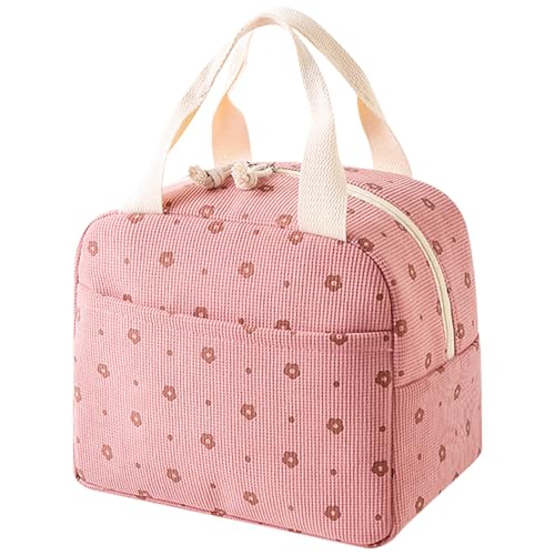 JSTHHTT Sac Isotherme Repas 9.5L, Lunch Box ImperméAble Portable Isotherme, Petit Panier Repas, Joli Sac à DéJeuner, Lunch Box Isotherme Pour Manger Pendant...