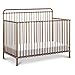 Million Dollar Baby Classic Winston 4-in-1 Convertible Crib in Vintage Gold