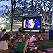 Sewinfla 14Ft Outdoor Inflatable Movie Projector Screen with Built-in Fan Supports Front and Rear Projection, Blow Up Movie Screen for Party, Easy to Set Up