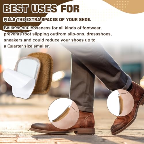 Shyyween 3 pares almohadillas de lengüeta para zapatos talla L miniatura 5