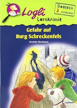 Paperback Logli Lernkrimis. Gefahr auf Burg Schreckenfels [German] Book