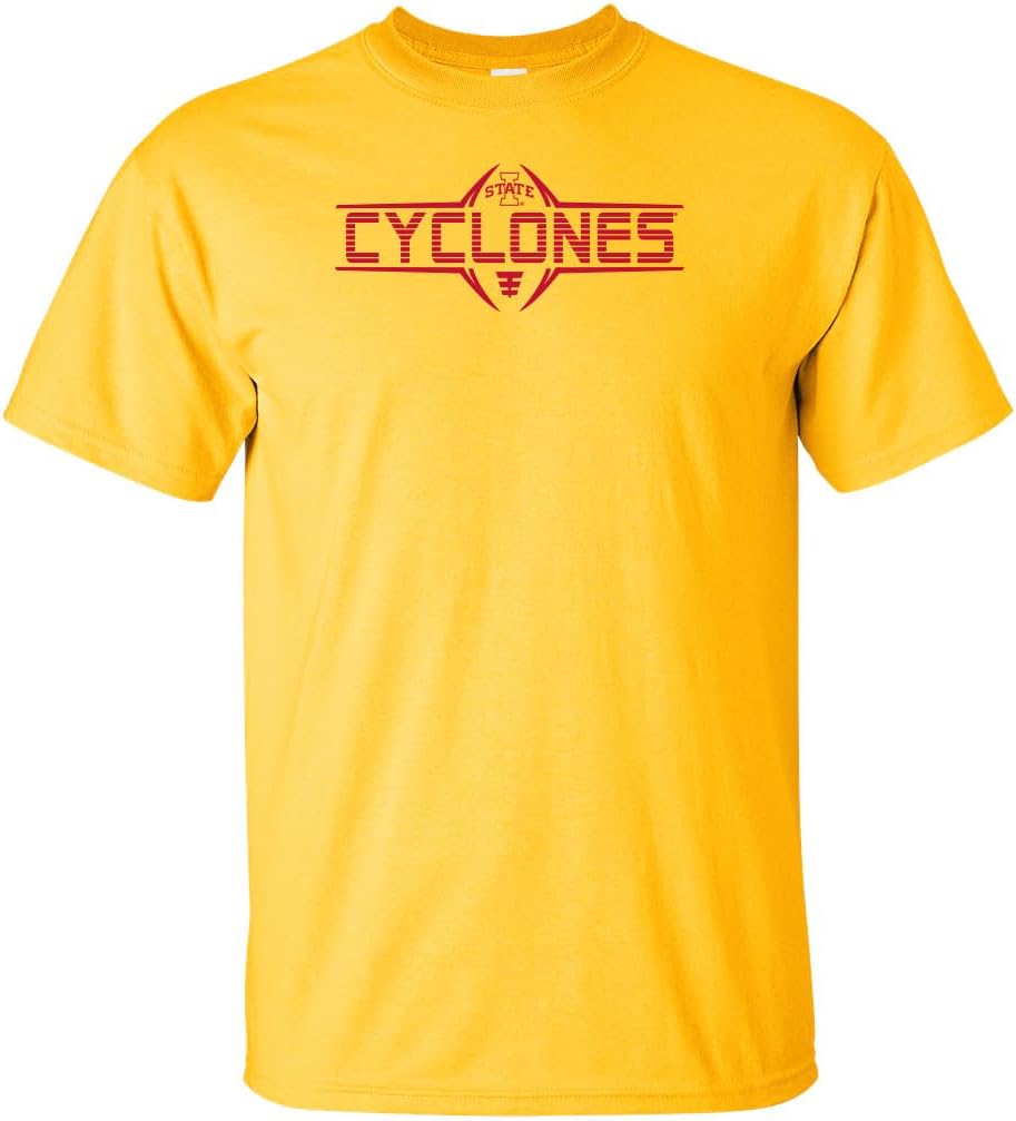 CornBorn Iowa State Football Shirts - Short Sleeve Cyclones T-Shirts - Unisex ISU Apparel