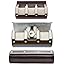 Espresso Brown/Ivory 3-watch case