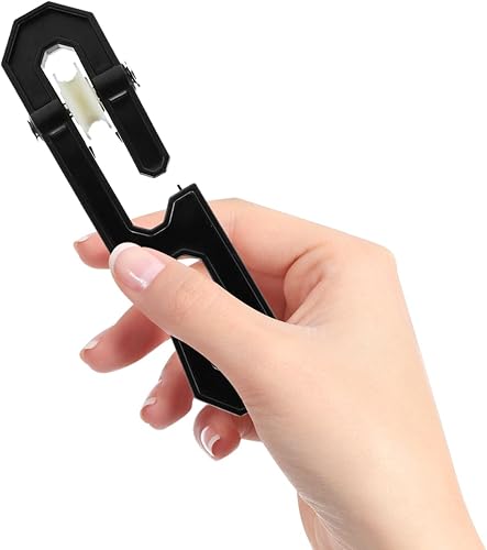 Miniatura 3 de Aifeier ET Paquete de 2 esparcidores de tendedero, polea separadora de tendedero de plástico de aluminio para cargas pesadas y tendedero largo