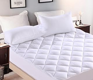 Premium Plus Mattress Pad, Breathable, Quilted Topper, Deep Pocket, Stretch to Fit, Washable, Fill 15 oz per sq yd, Microfiber Polyester, Extra Plush, Twin XL Size 39 by 80 inches, 18 inch Depth