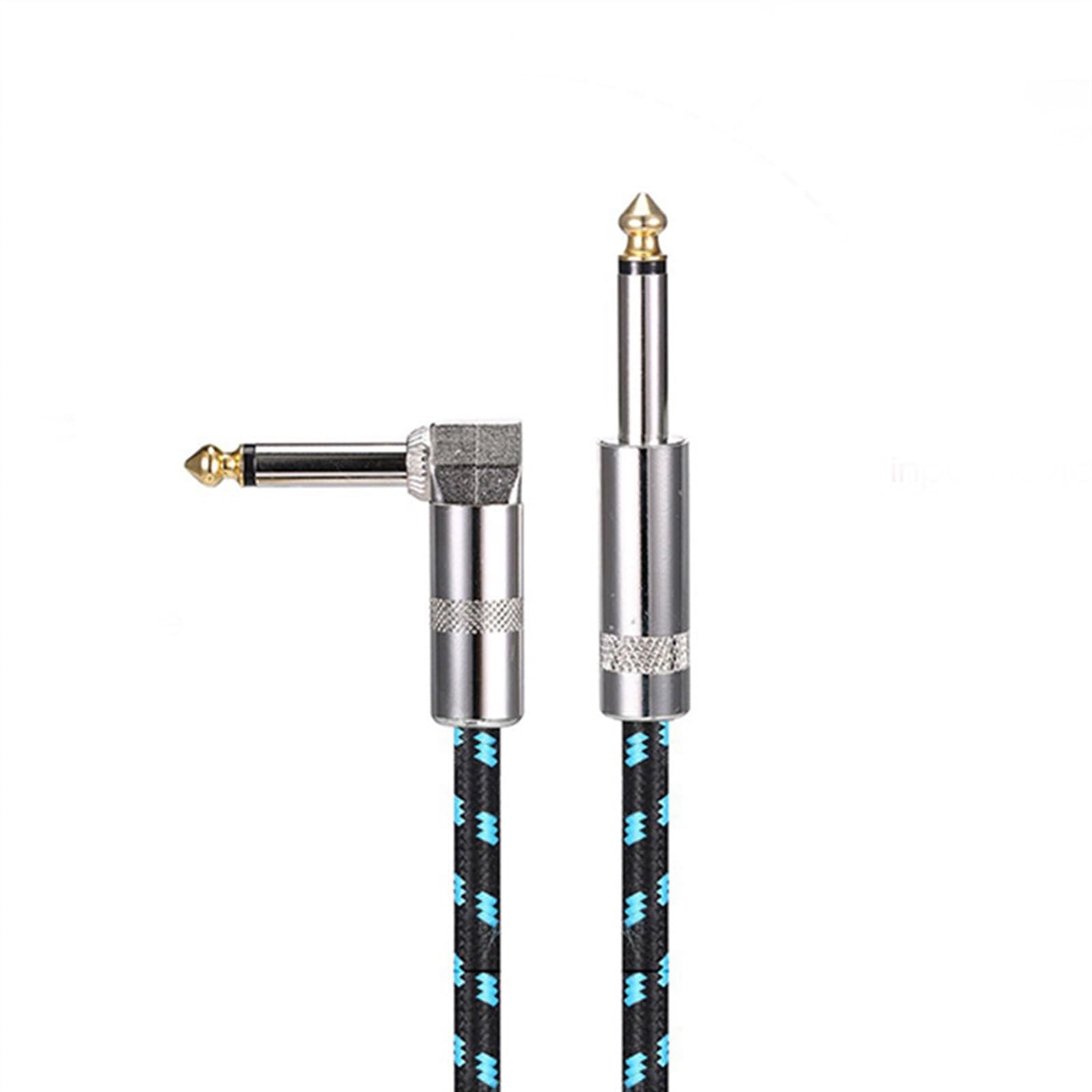 akcesoria do gitary Kabel Do Gitary Elektrycznej Pleciony Kabel Instrumentu Z Redukcją Szumów O Długości 3 Metrów