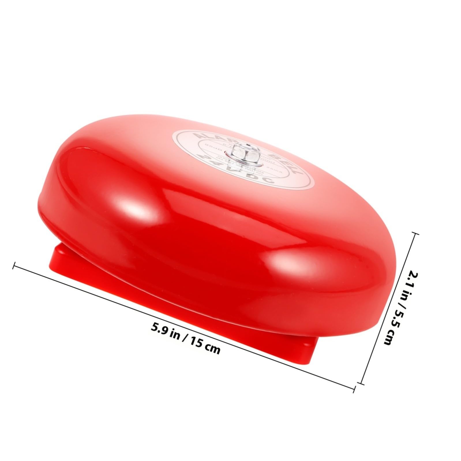 BESTYASH Campanello a Corrente 24v in Ferro Installazione Facile per Emergenze e Ascensori, Allarme Versatile per Sicurezza Interna