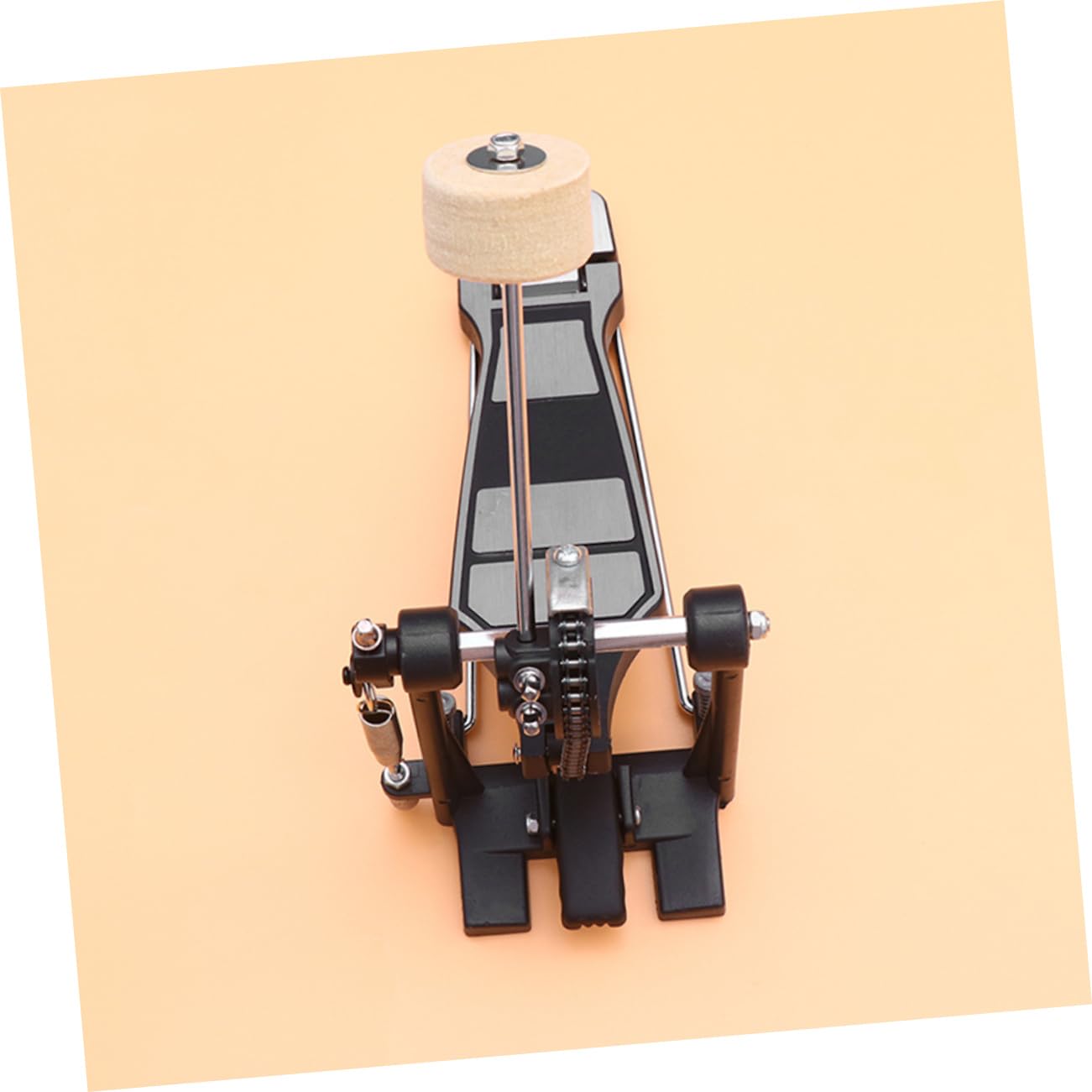 Yardwe Pedal De Martillo Resistente Para Bombo Accesorio De Percusión Pedal De Bombo Simple Para Principiantes Escenario De Batería
