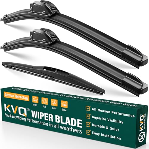 Image of Windshield Wiper Blades Replacement for Mitsubishi Outlander Sport 2011-2022,Original Equipment Replacement Front Rear Wiper Blade Set - 24 inch 21 inch 10 inch (Set of 3)