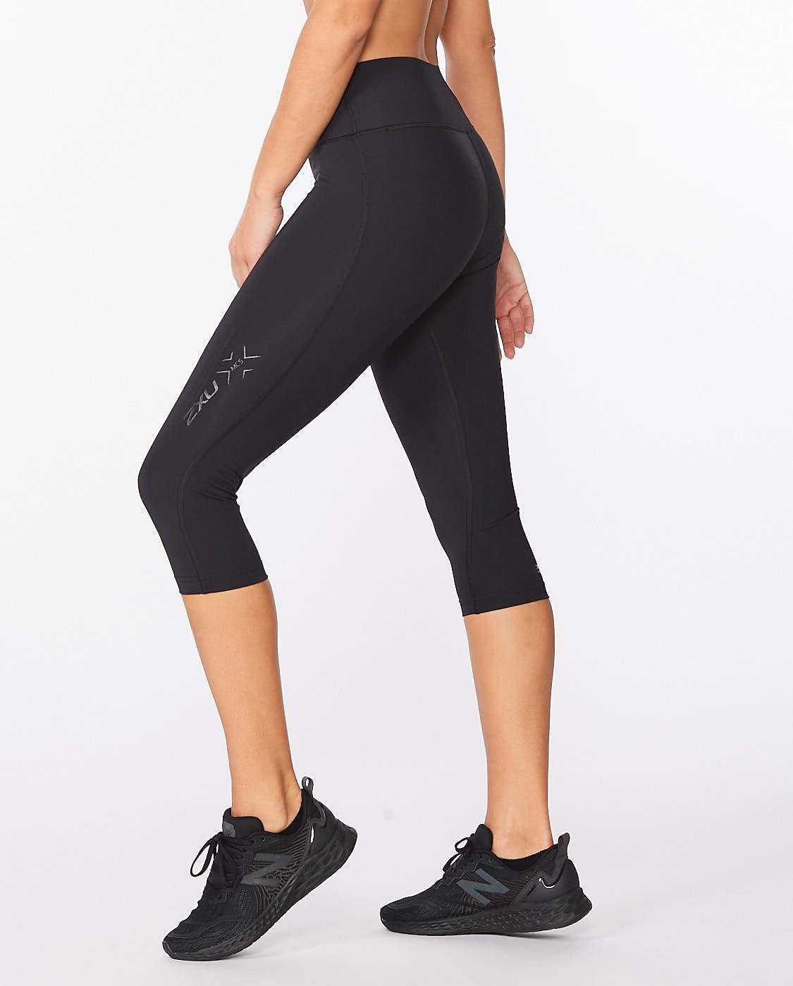 2XU Force Mid-Rise Compression 3/4 Tights - Pantalon de Compression - Bohème - Femme