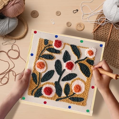 Image of 20 Sets Stretcher Bars for Needlework with 100 Tacks,10 Sizes 40Pcs Wooden Canvas Splicing Stretcher Bars Needlepoint Embroidery Stitch Frame Set for Crafts Art Supplies for Women