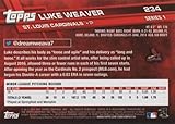 2017 Topps #234 Luke Weaver St. Louis (RC - Rookie Card)