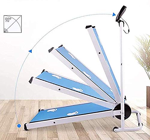 Caminadora mecánica plegable portátil carga 100 Kg miniatura 2