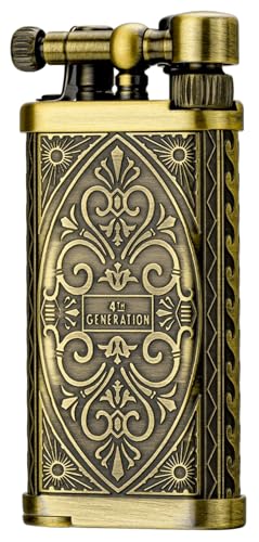 4th Generation IM Corona Old Boy Butane Soft Flame Lighter with Adjustable Flame - Limited Edition Heritage Collection