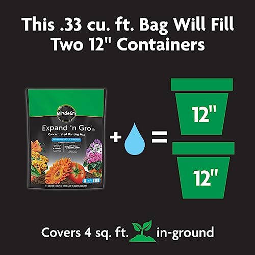 Miracle-Gro Planting Mix, 0.33 cu. ft., Pack x2 miniatura 7
