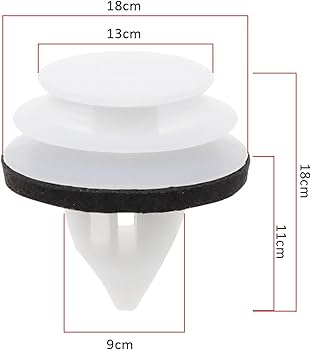 Amazon.com: ECSiNG 30pcs Car Door Trim Panel Clips GJ6A68AB1