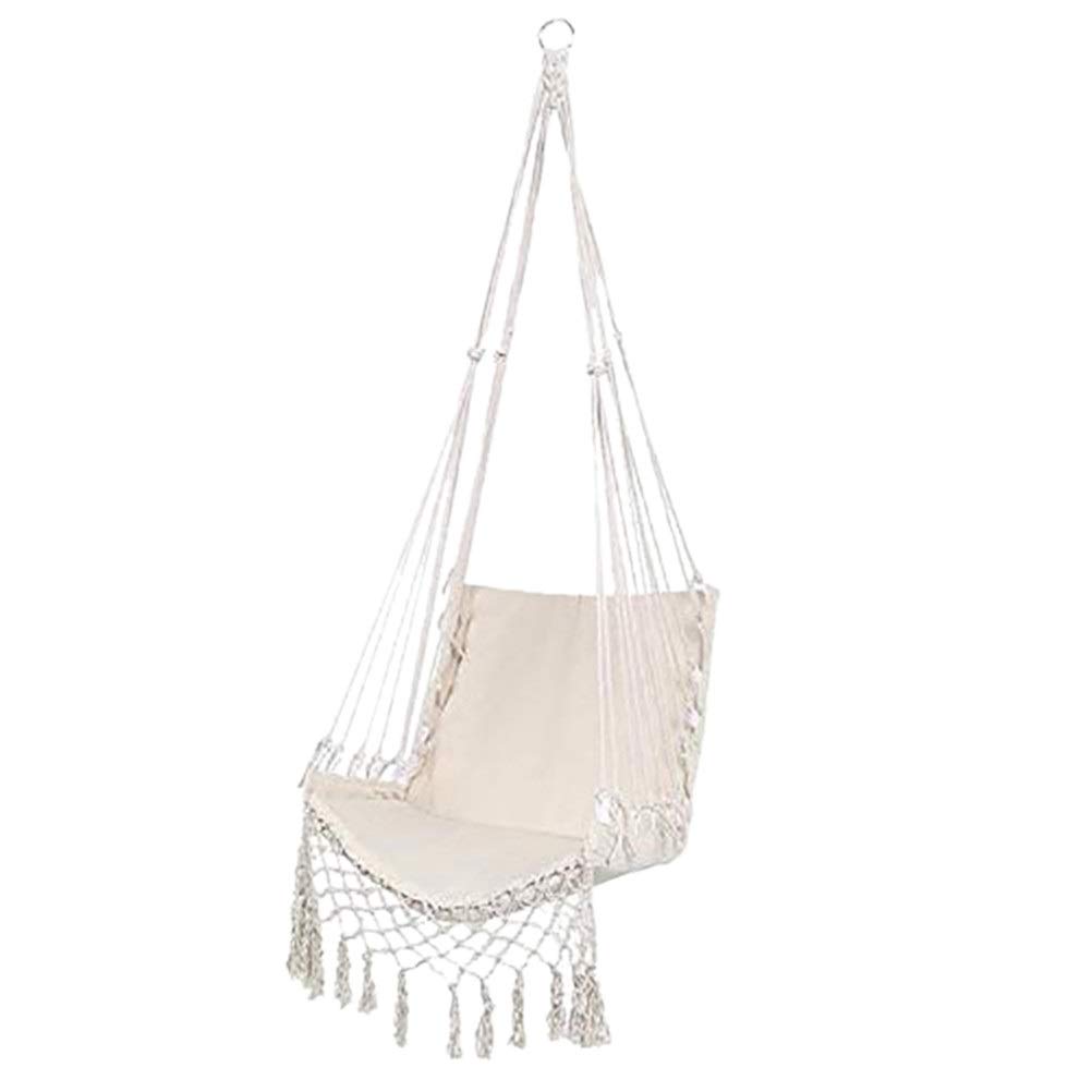 Balançoire de jardin TILEZE fauteuil suspendu intérieur hamac de salon chic