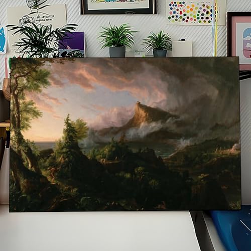 Thomas Cole Course of Empire tableau déco murale bureau impression sur toile