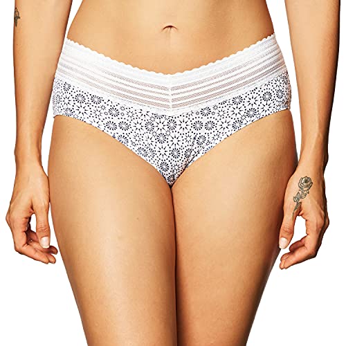 Image of Warner's womens No Pinching No Problems Dig-free Comfort Waist With Lace Microfiber Hipster 5609j