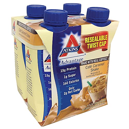 Advantage Shakes, Cafe Caramel 4 x 11 oz - image 1