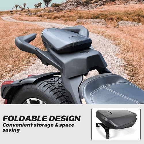 Dossier passager Can-Am Ryker pliable pour éliminer la fatigue - 3