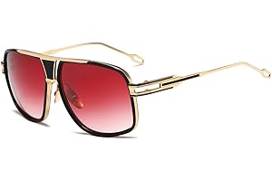 Fight Club Costume Sunglasses For Men Goggle Alloy Big Frame Metal Punk Style Shield AE0336