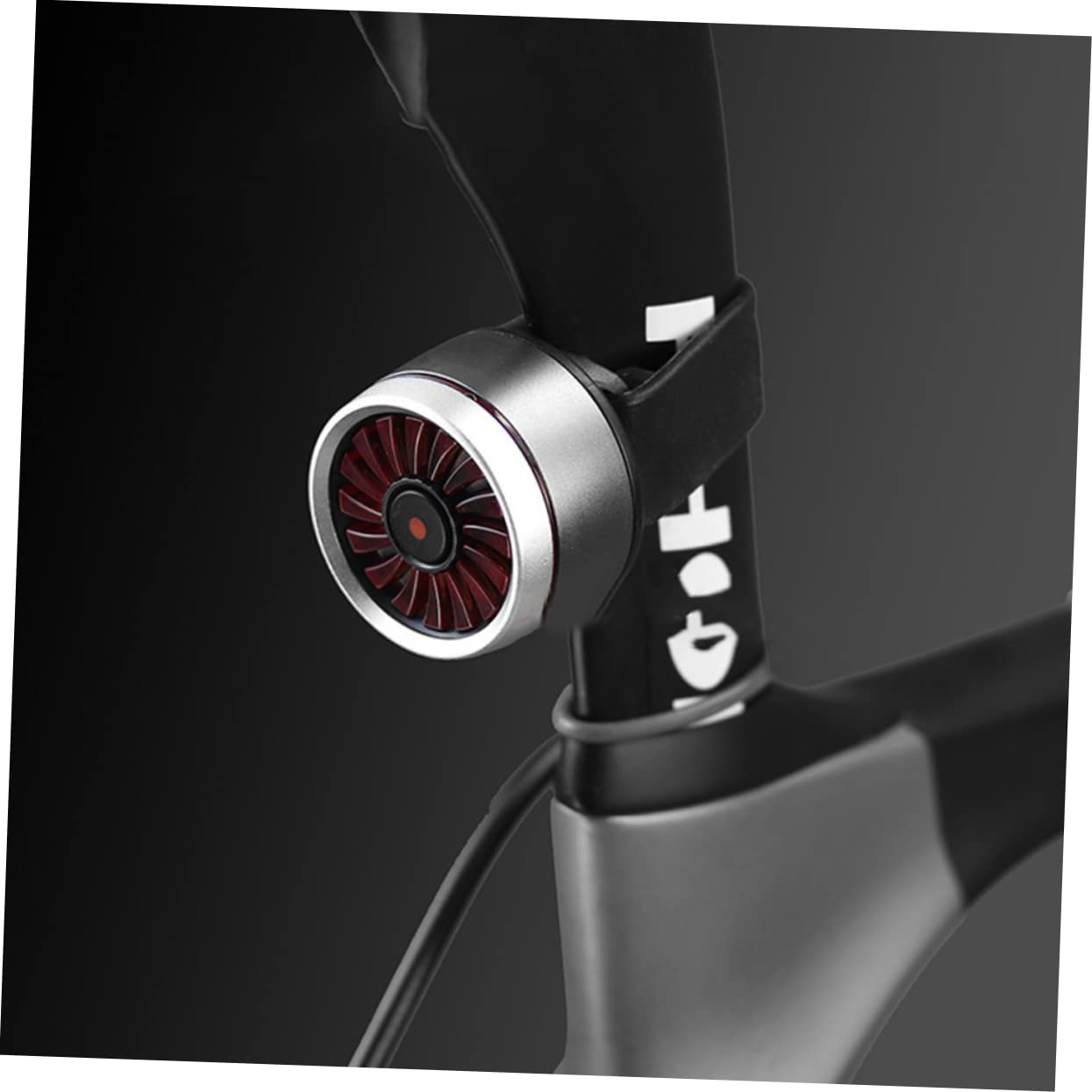 ibasenice Tail Light Led Brake Warning Easy to Use Power 380mah Battery 3 Flashing Modes