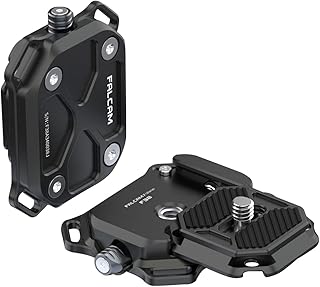 FALCAM F38 Kamera Schnellwechselplatte, Quick Release Platte mit Lanyard-Loch, Arca Swiss Schnellwechselplatte mit 1/4" au...