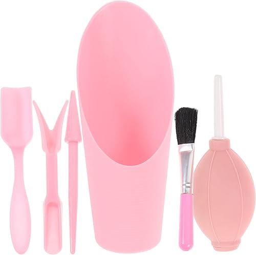 YARNOW Juego de 6 herramientas de mano para jardín, suculentas, herramienta de trasplante de suculentas, juego de herramientas para el cuidado de