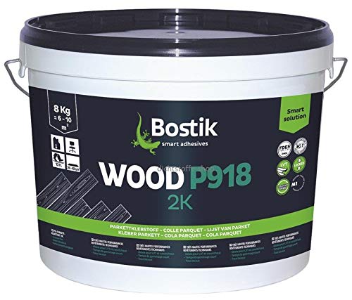 Bostik Wood P918 2K PU Klebstoff Kleber Parkett Laminat 8kg Eimer