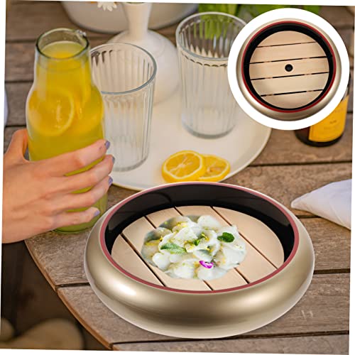 Plato japonés redondo Garneck para sushi 2 piezas miniatura 7