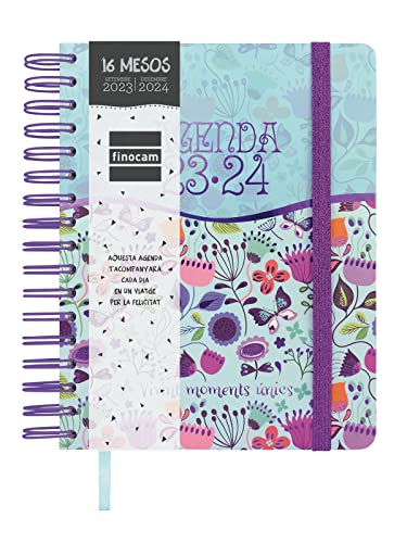 Finocam - Agenda 16 Meses Septiembre 2023-Diciembre 2024 Vitae 1/4-155X217 Semana Vista Horizontal Azul Catalán Multilingüe En Oferta Finocam - Agenda Vitae 16 Meses 2023 2024 Semana Vista Horizontal Septiembre 2023 - Diciembre 2024 (16 Meses) Azul Catalán