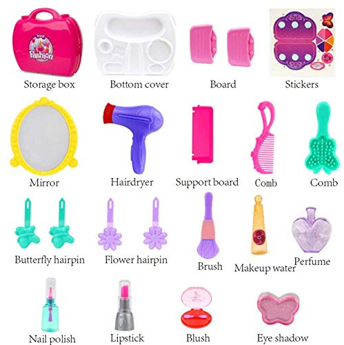 Image of Magicwand Pretend Play Carry Along 21 Pcs Beauty Salon for Girls